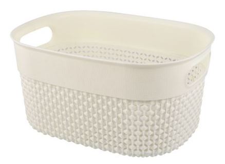 Корзина для хранения  OSLO 3л молочный 1350